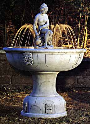 Cast Marble Fountain